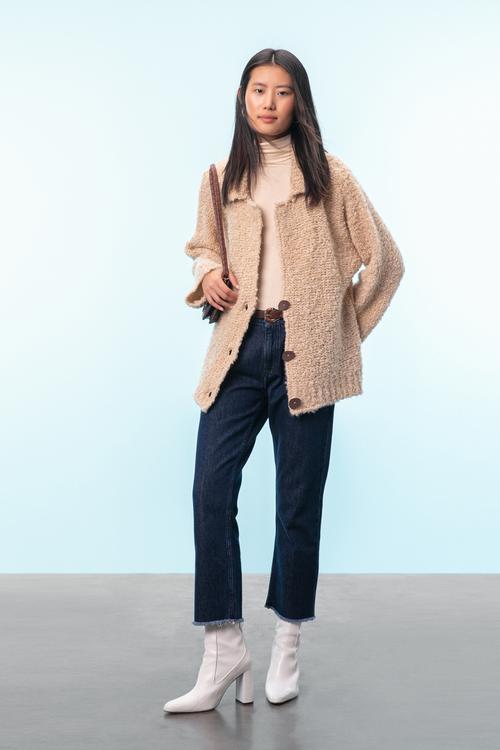  TİFTİK KARIŞIMLI CEKET