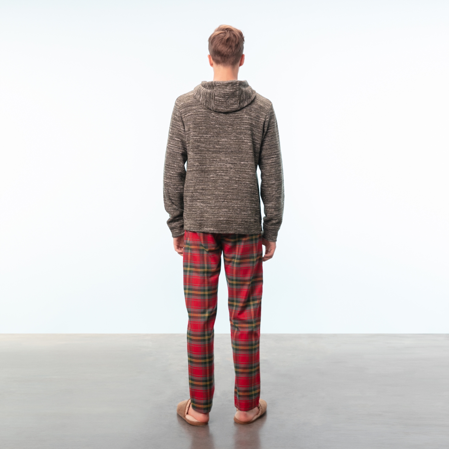 EKOSE DESENLİ PİJAMA ALTI