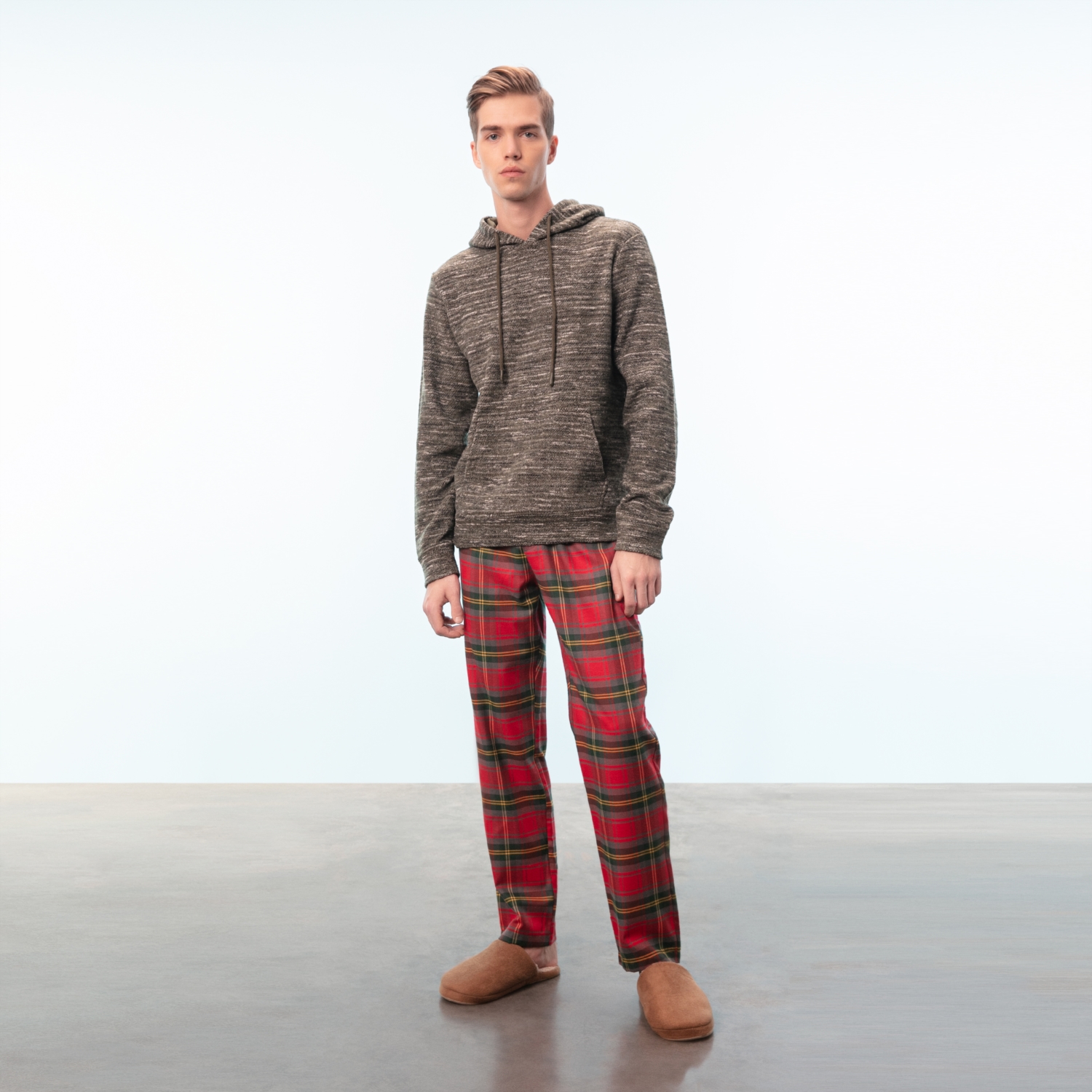 EKOSE DESENLİ PİJAMA ALTI