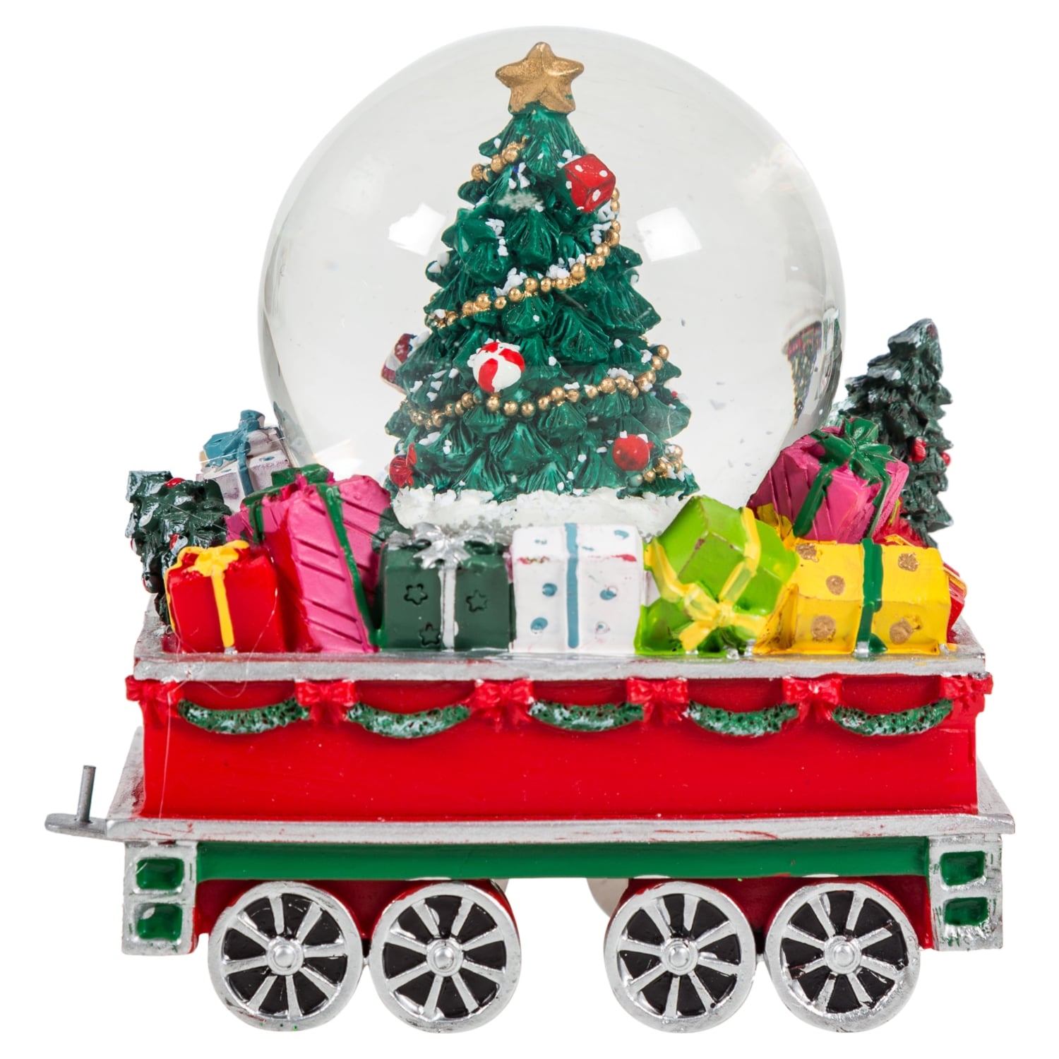 TRAIN YILBAŞI KAR KÜRESİ 7CM