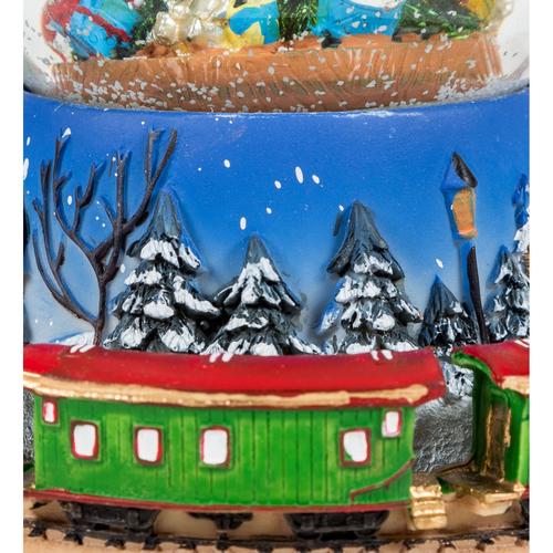  MÜZİKLİ & HAREKETLİ YILBAŞI KAR KÜRESİ 15CM