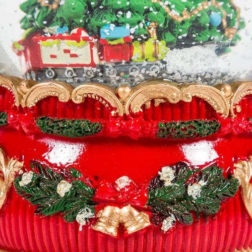  MÜZİKLİ YILBAŞI KAR KÜRESİ 10CM