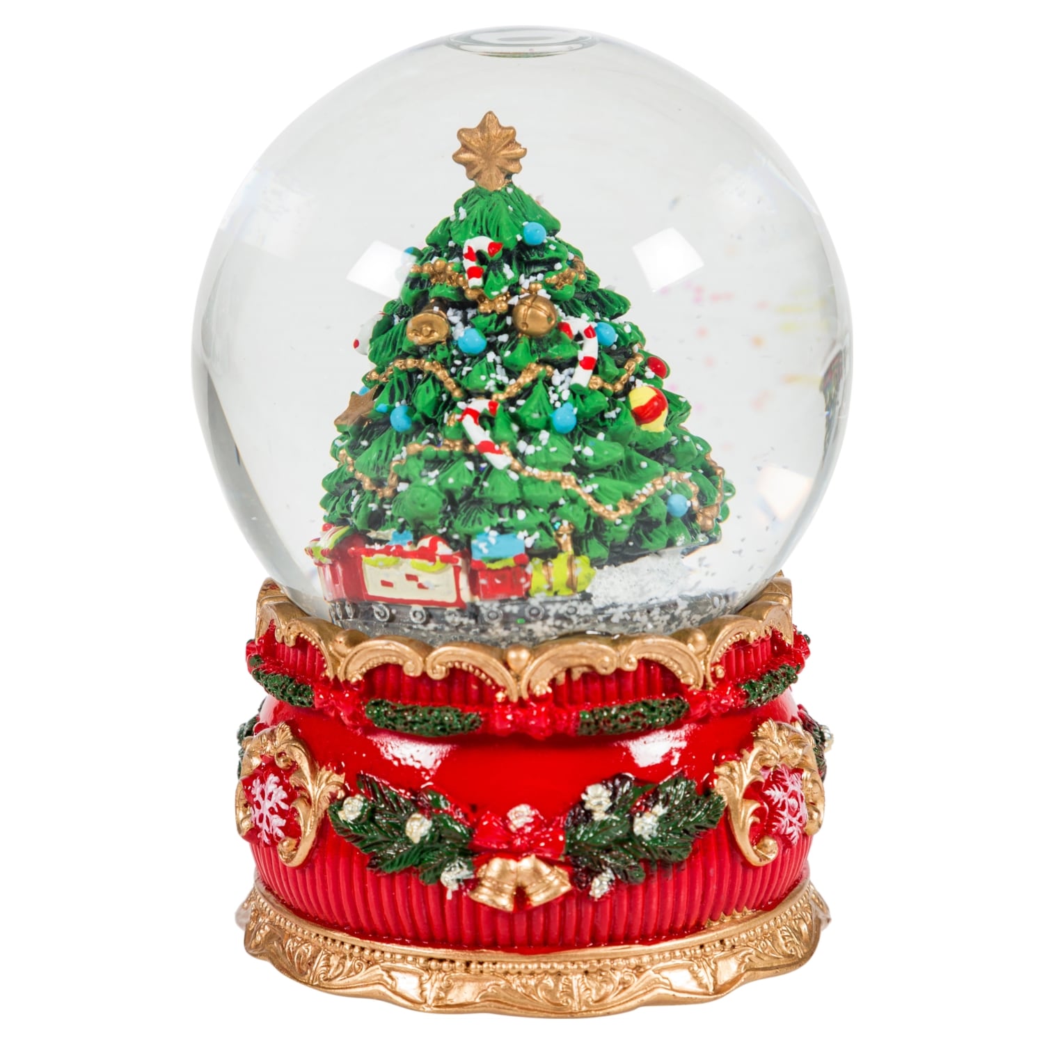 MÜZİKLİ YILBAŞI KAR KÜRESİ 10CM