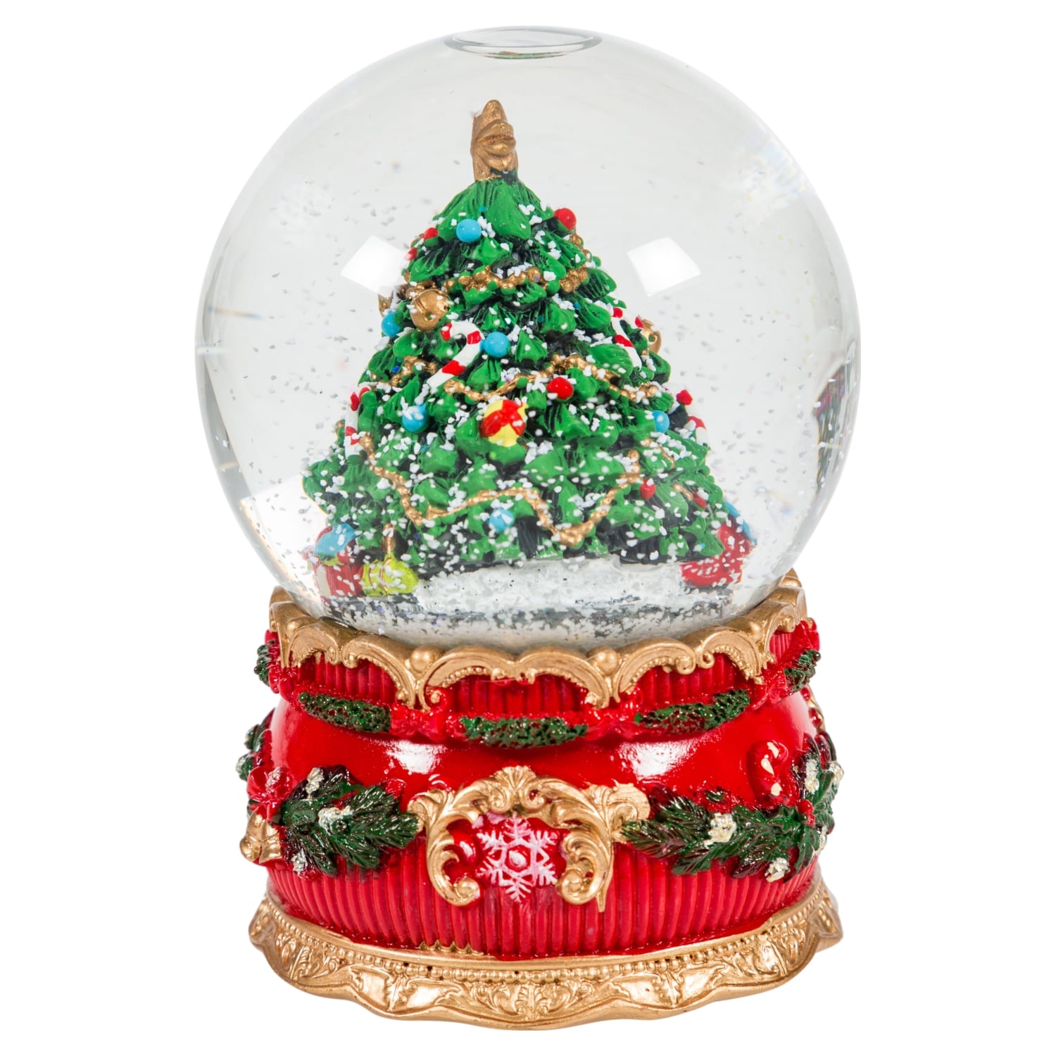 MÜZİKLİ YILBAŞI KAR KÜRESİ 10CM