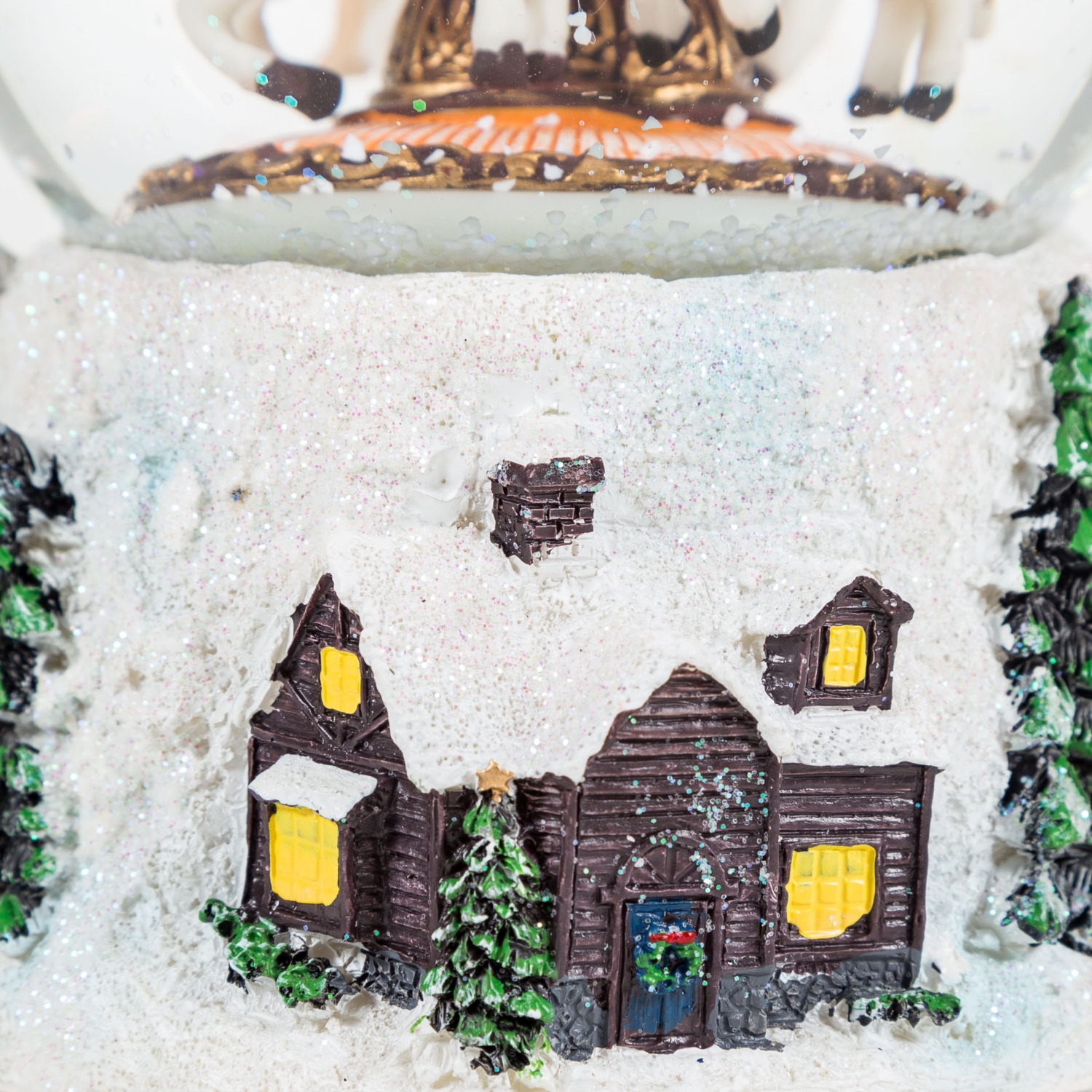 MÜZİKLİ & HAREKETLİ YILBAŞI KAR KÜRESİ 10CM