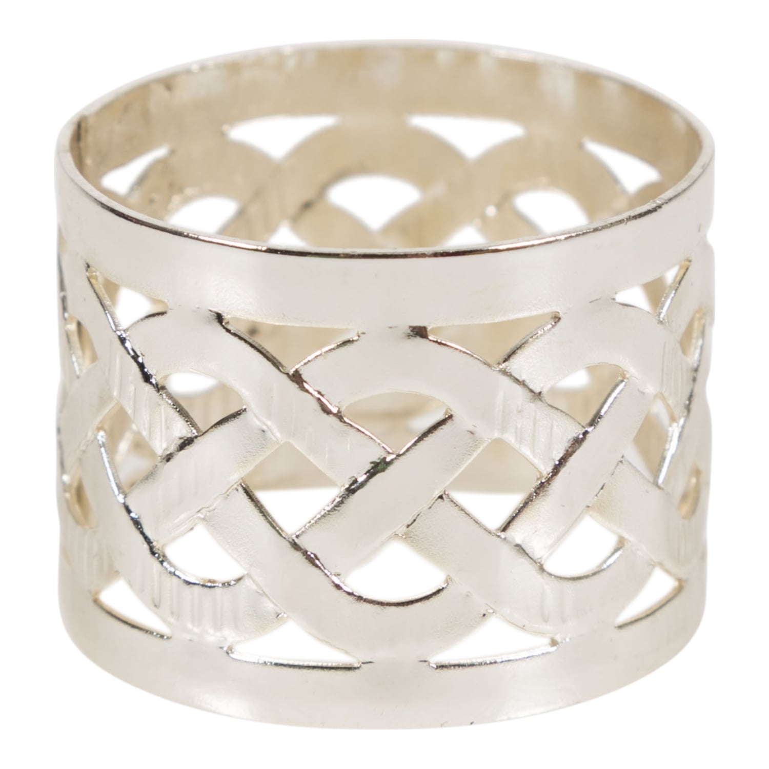 SILVER PEÇETE HALKASI SETİ 6'LI