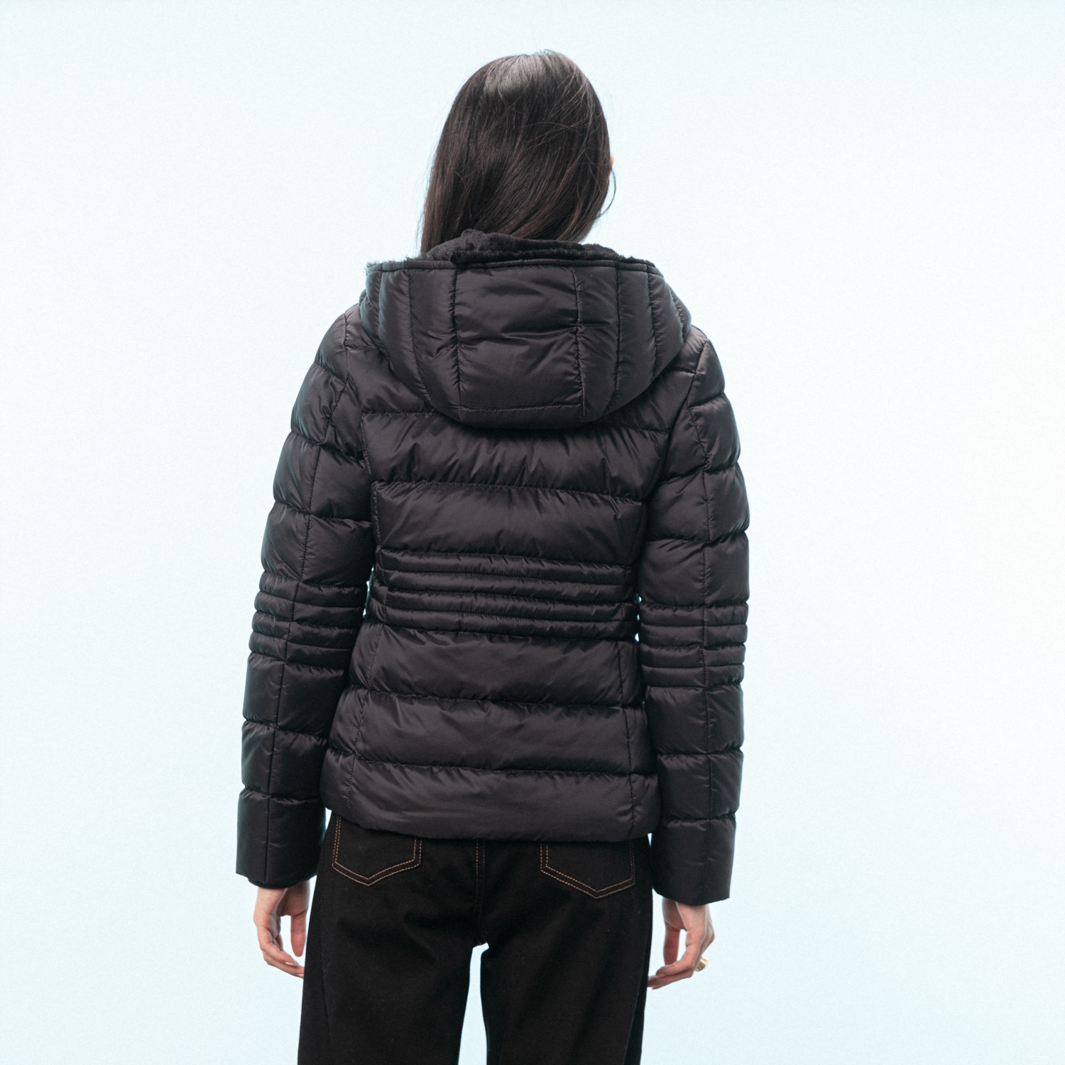 KAPİTONELİ KAPÜŞONLU PUFFER ŞİŞME MONT