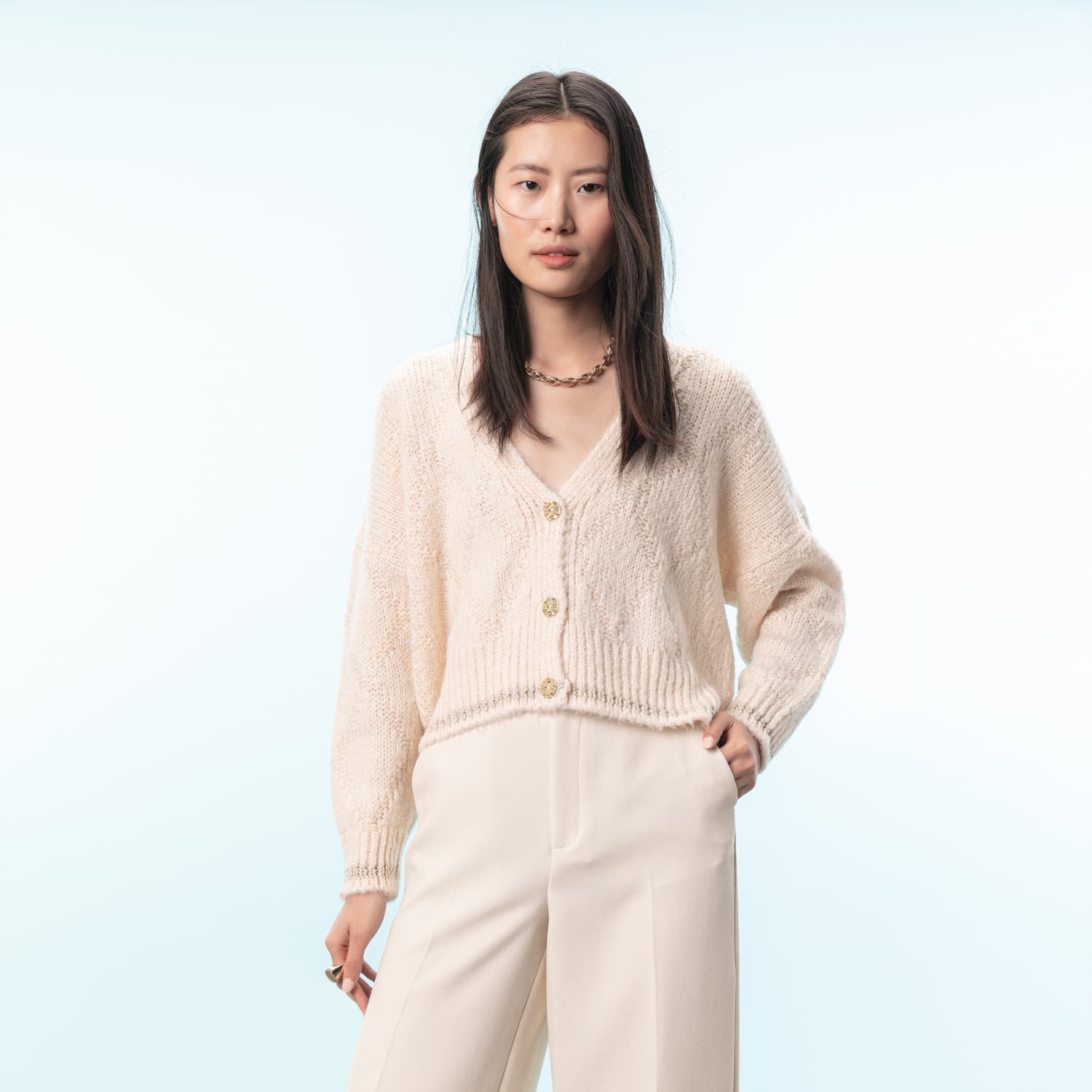 OVERSIZE TRİKO HIRKA