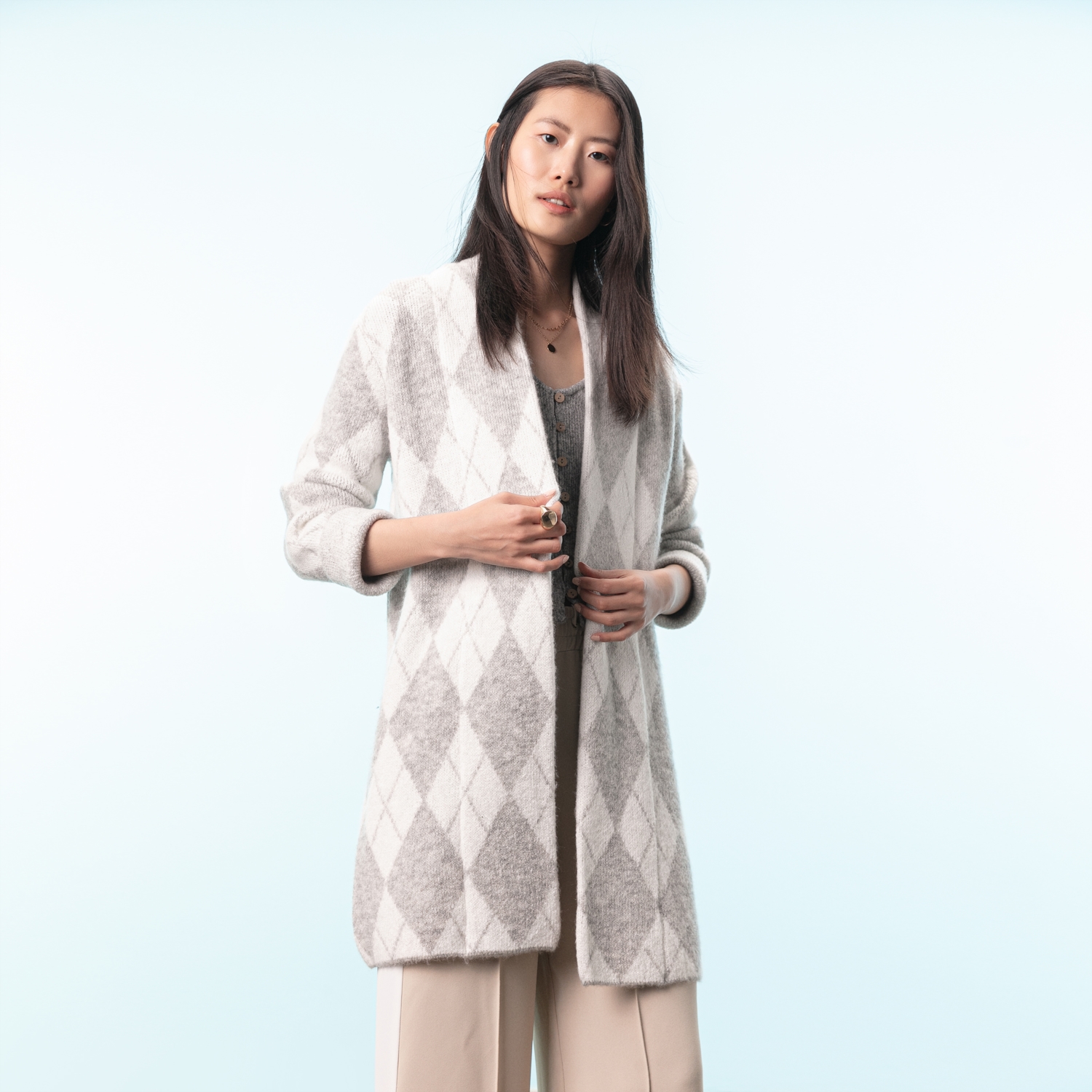 BAKLAVA DESENLİ HIRKA