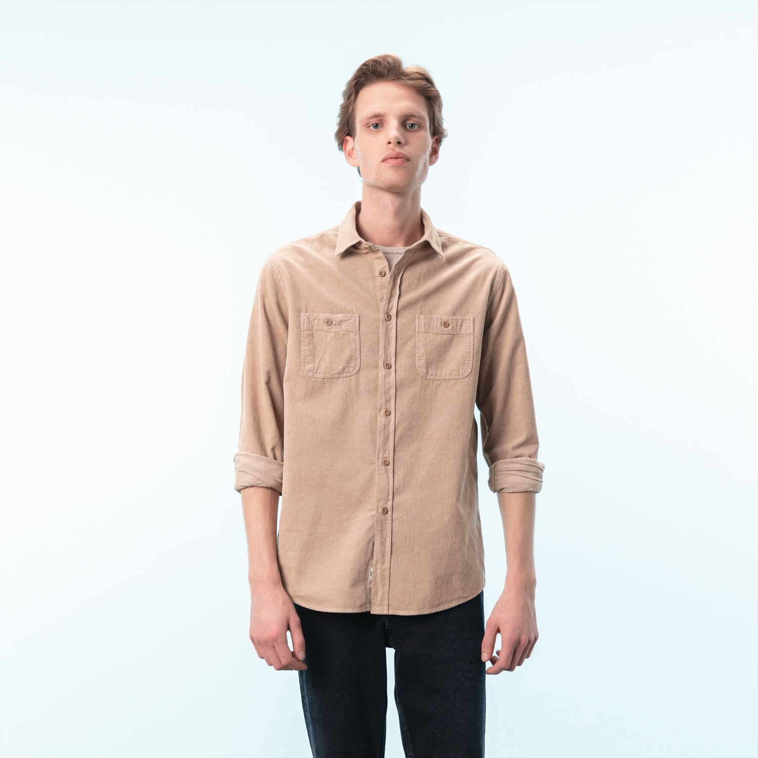 REGULAR KADİFE GÖMLEK