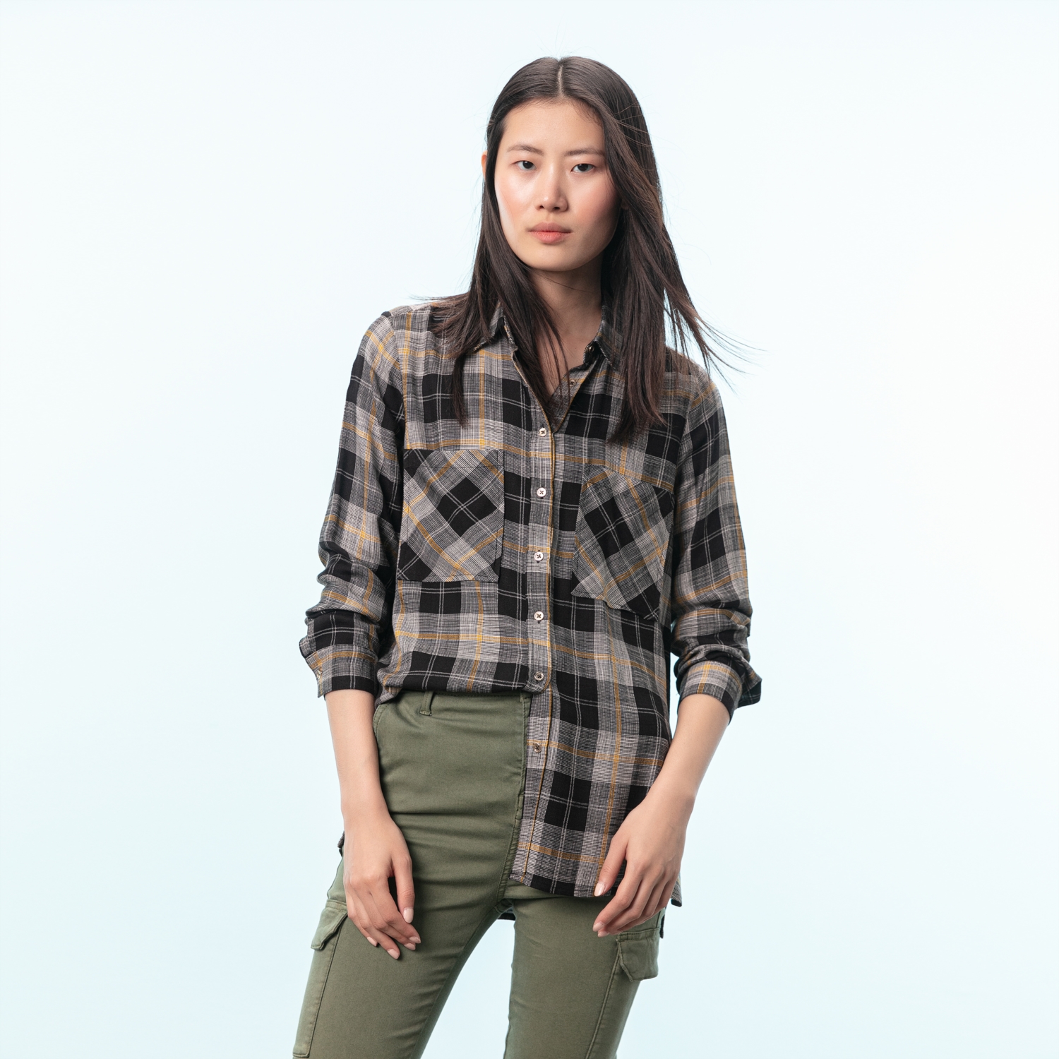 OVERSIZE EKOSE GÖMLEK