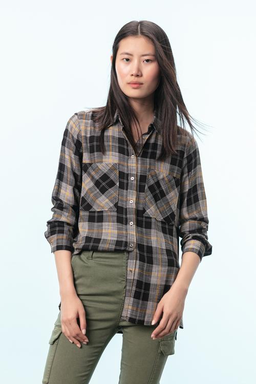  OVERSIZE EKOSE GÖMLEK