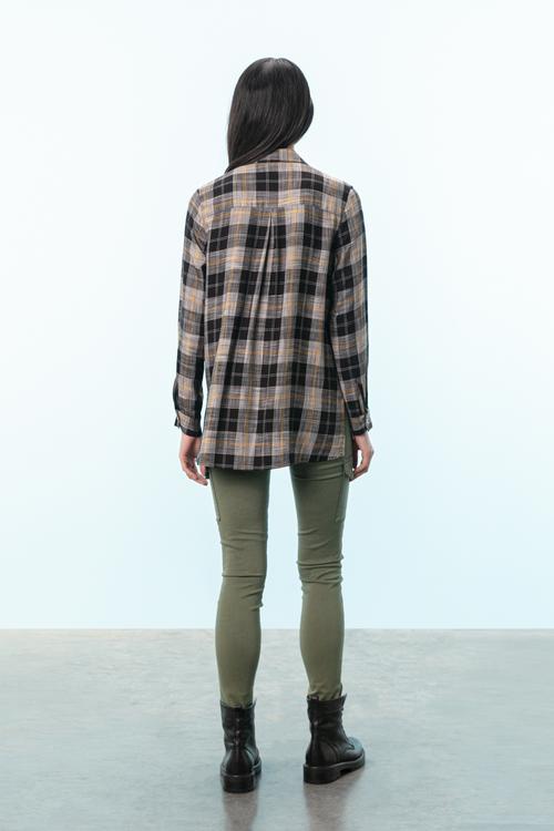  OVERSIZE EKOSE GÖMLEK