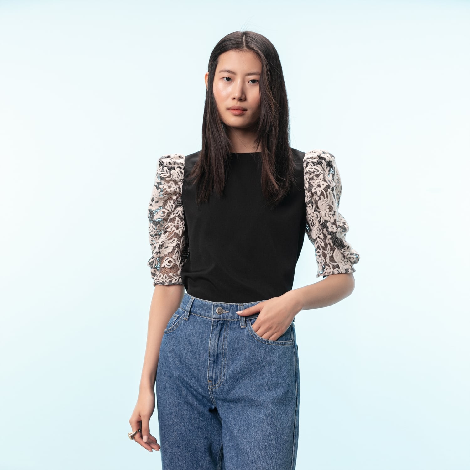 DANTEL KOLLU CASUAL BLUZ