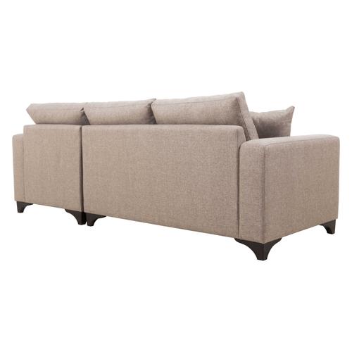  TINA BAZALI L KOLTUK SOL AÇIK KAHVE