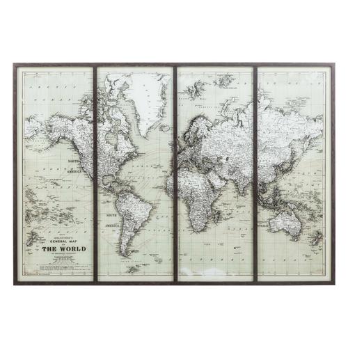  METAL HARİTA 153X93CM