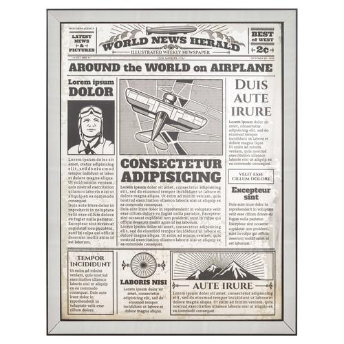  NEWSPAPER PANO 82X107 CM