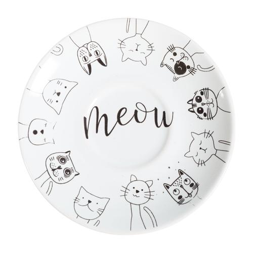  KEDİ KUTULU SERAMİK KAHVE FİNCANI SETİ