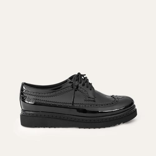  BAĞCIKLI PARLAK OXFORD AYAKKABI