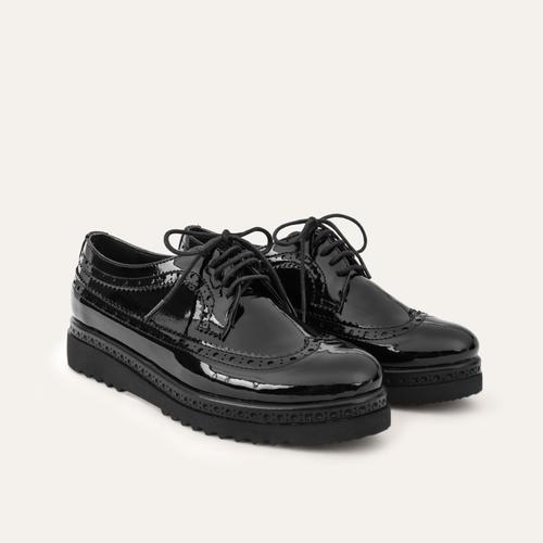  BAĞCIKLI PARLAK OXFORD AYAKKABI