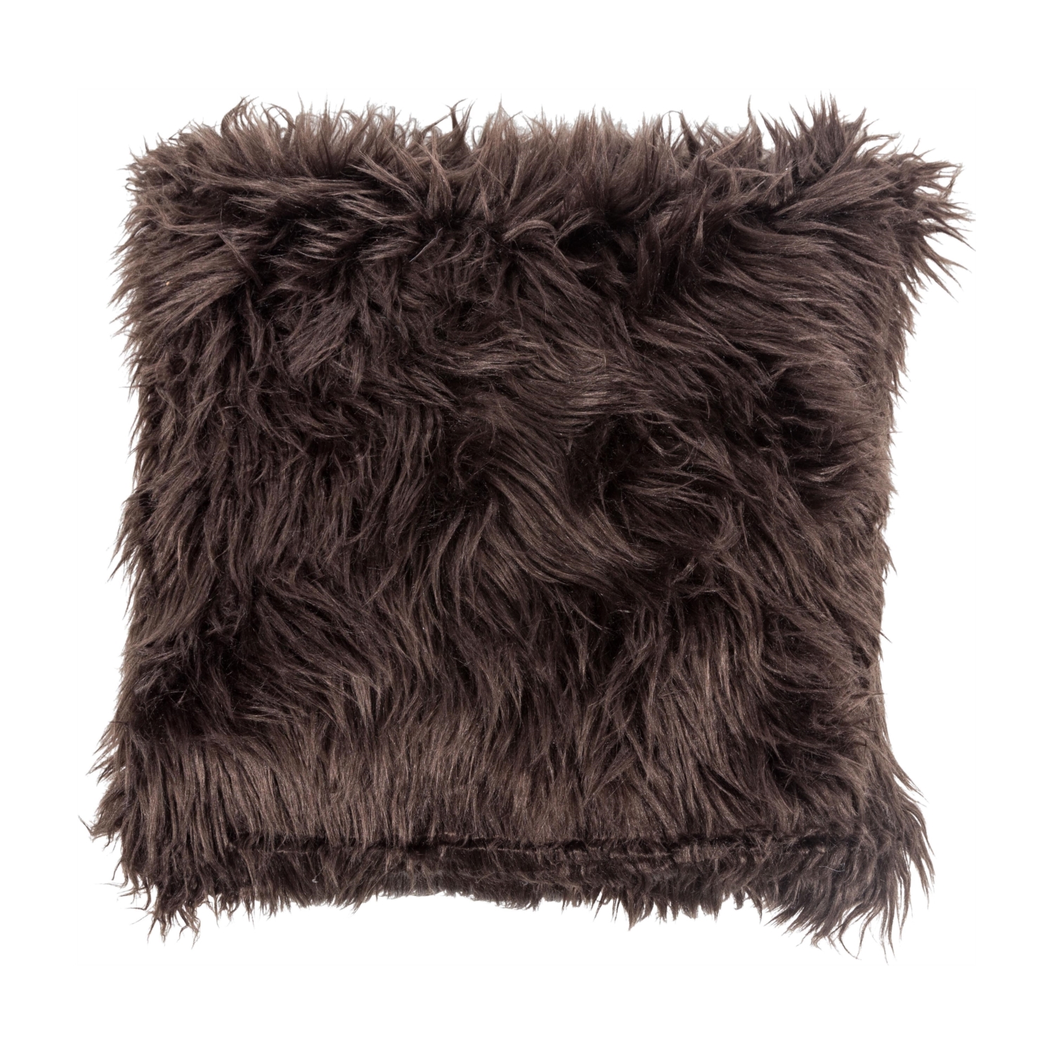 BONITA KOYU KAHVE PELUŞ KIRLENT 45X45 CM