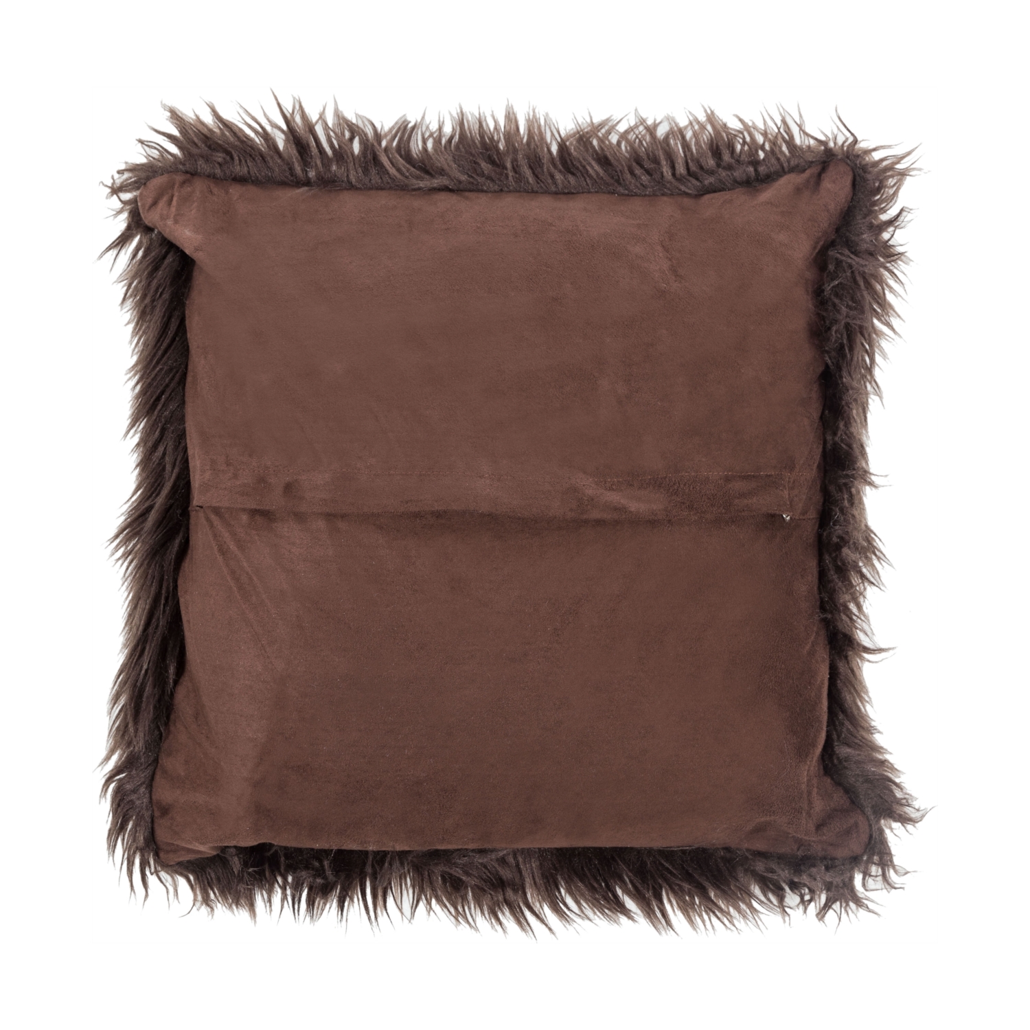 BONITA KOYU KAHVE PELUŞ KIRLENT 45X45 CM