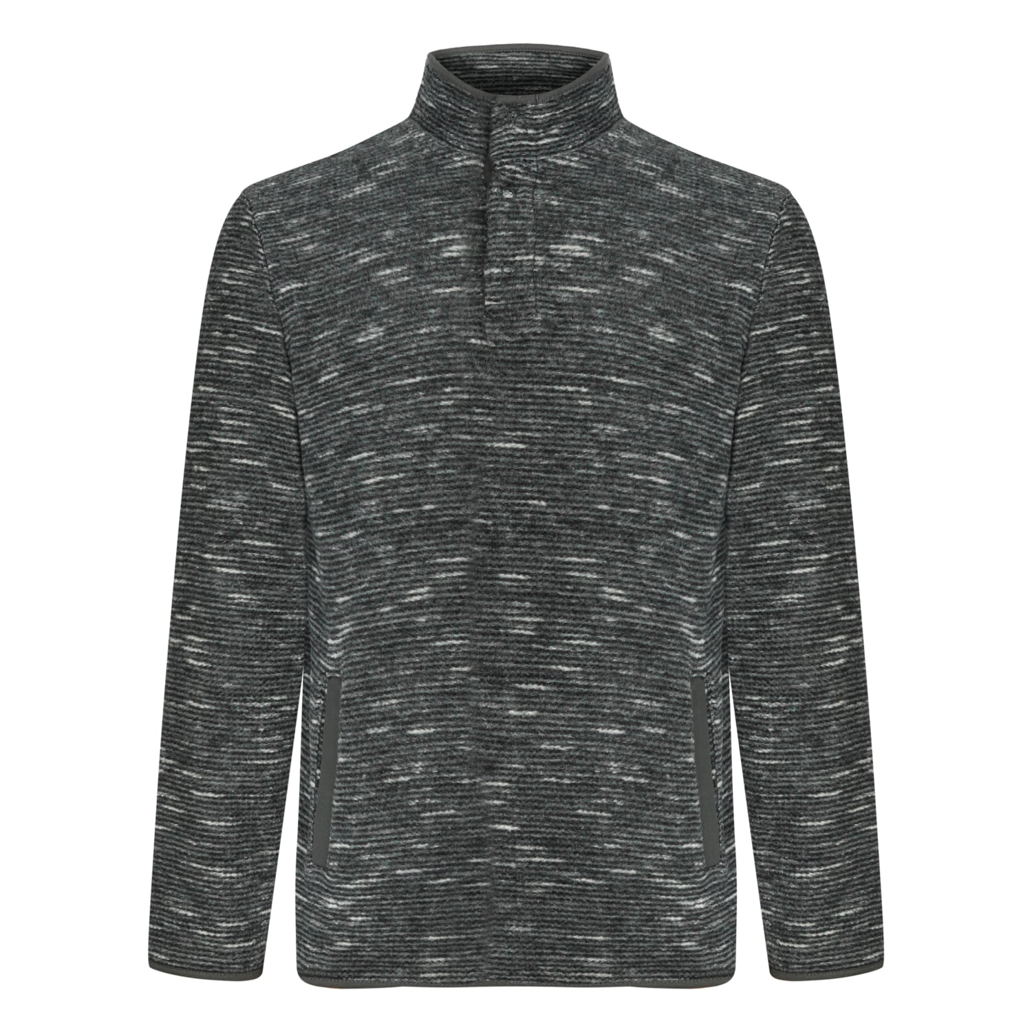 DİK YAKA KIRÇILLI SWEATSHIRT