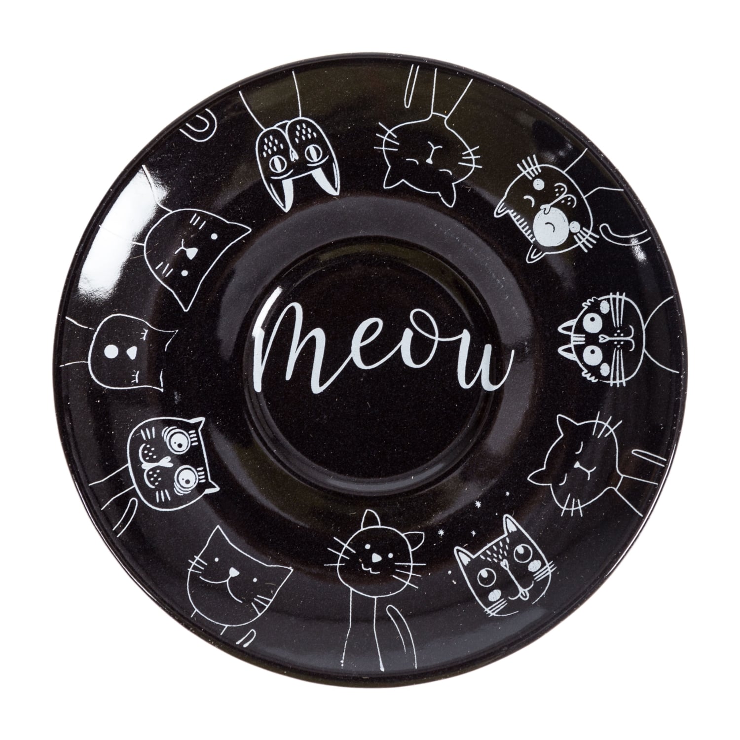 KEDİ KUTULU SERAMİK ÇAY FİNCAN SETİ