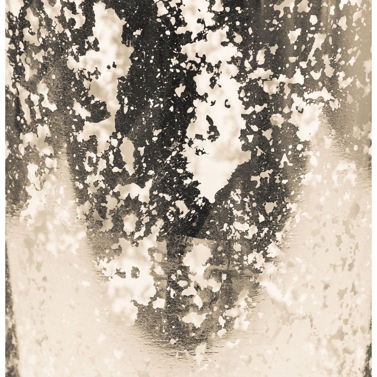 ANTİK CAM VAZO ALTIN 29CM