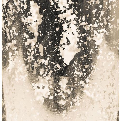  ANTİK CAM VAZO ALTIN 29CM