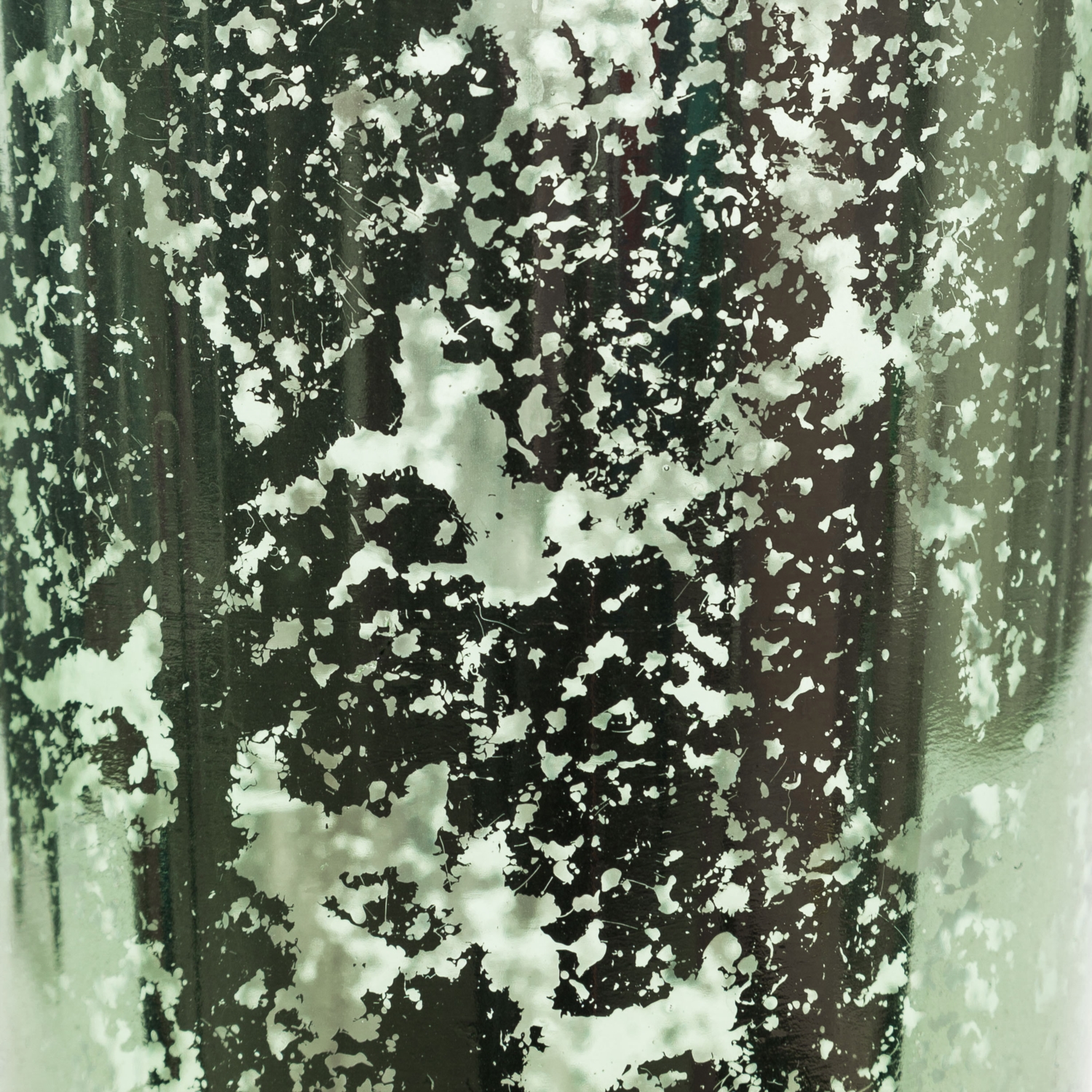 ANTİK CAM VAZO YEŞİL 29CM