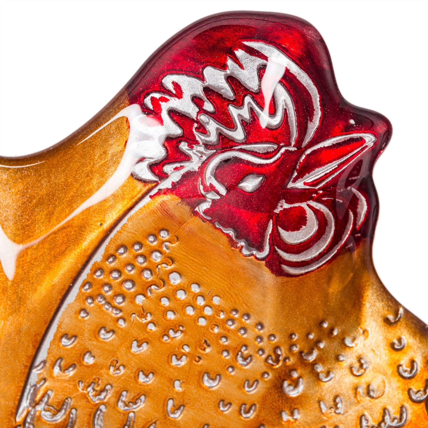 HOROZ DEKORATİF TABAK 44CM