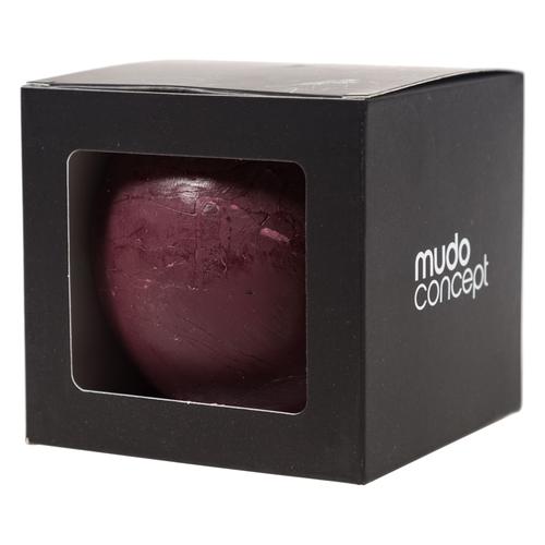  YUVARLAK MUM BORDO 10 CM