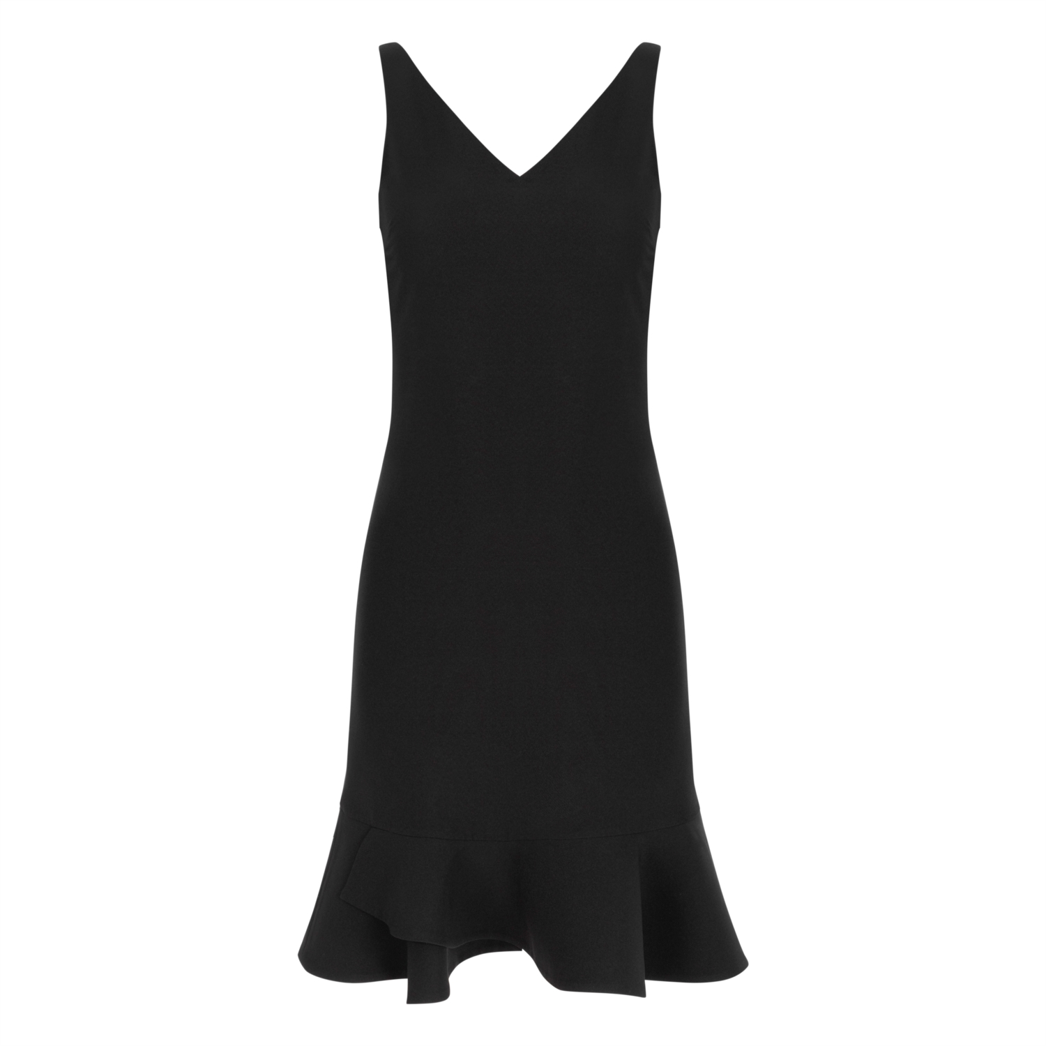 VOLANLI MİNİ ELBİSE