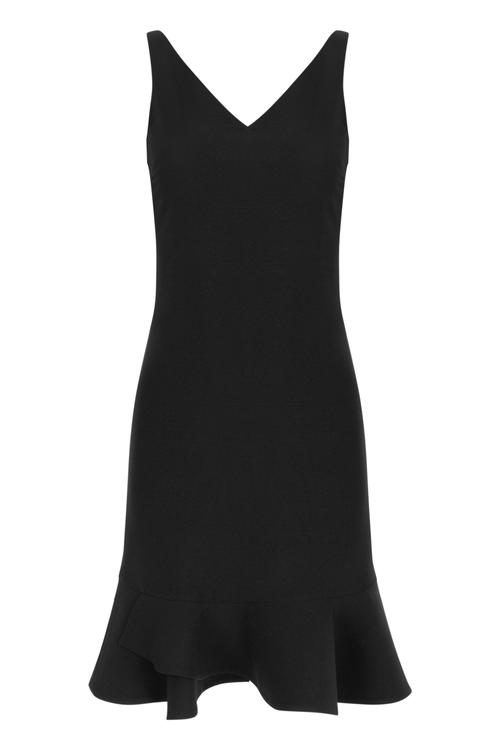  VOLANLI MİNİ ELBİSE