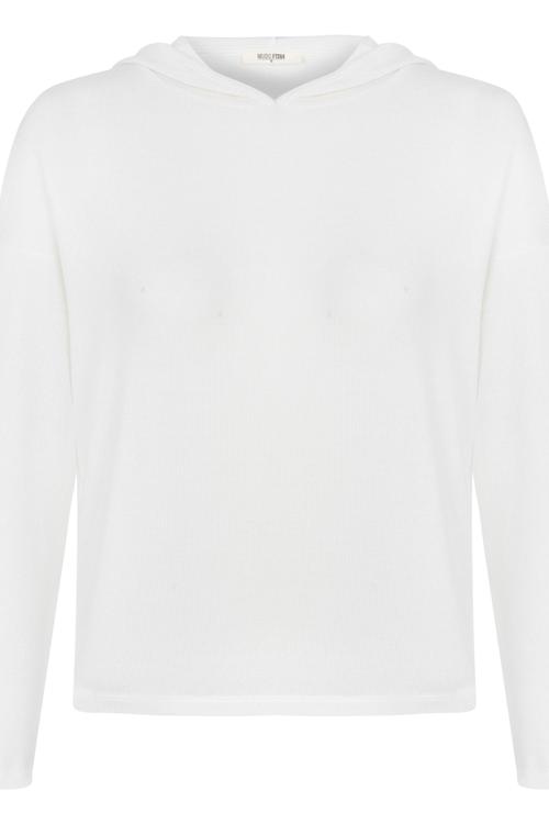  KAPÜŞONLU İNCE SWEATSHIRT