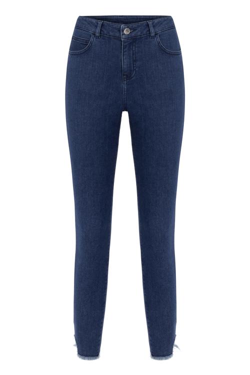  KESİK PÜSKÜL PAÇALI SKINNY JEAN PANTOLON