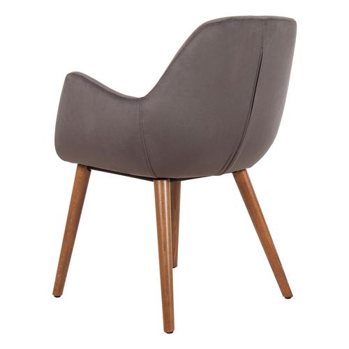  SANTANA MASİF AHŞAP SANDALYE GRİ