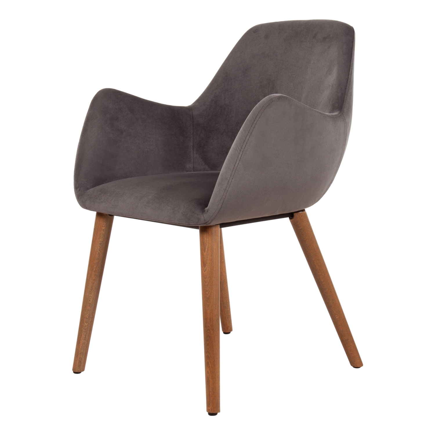 SANTANA MASİF AHŞAP SANDALYE GRİ