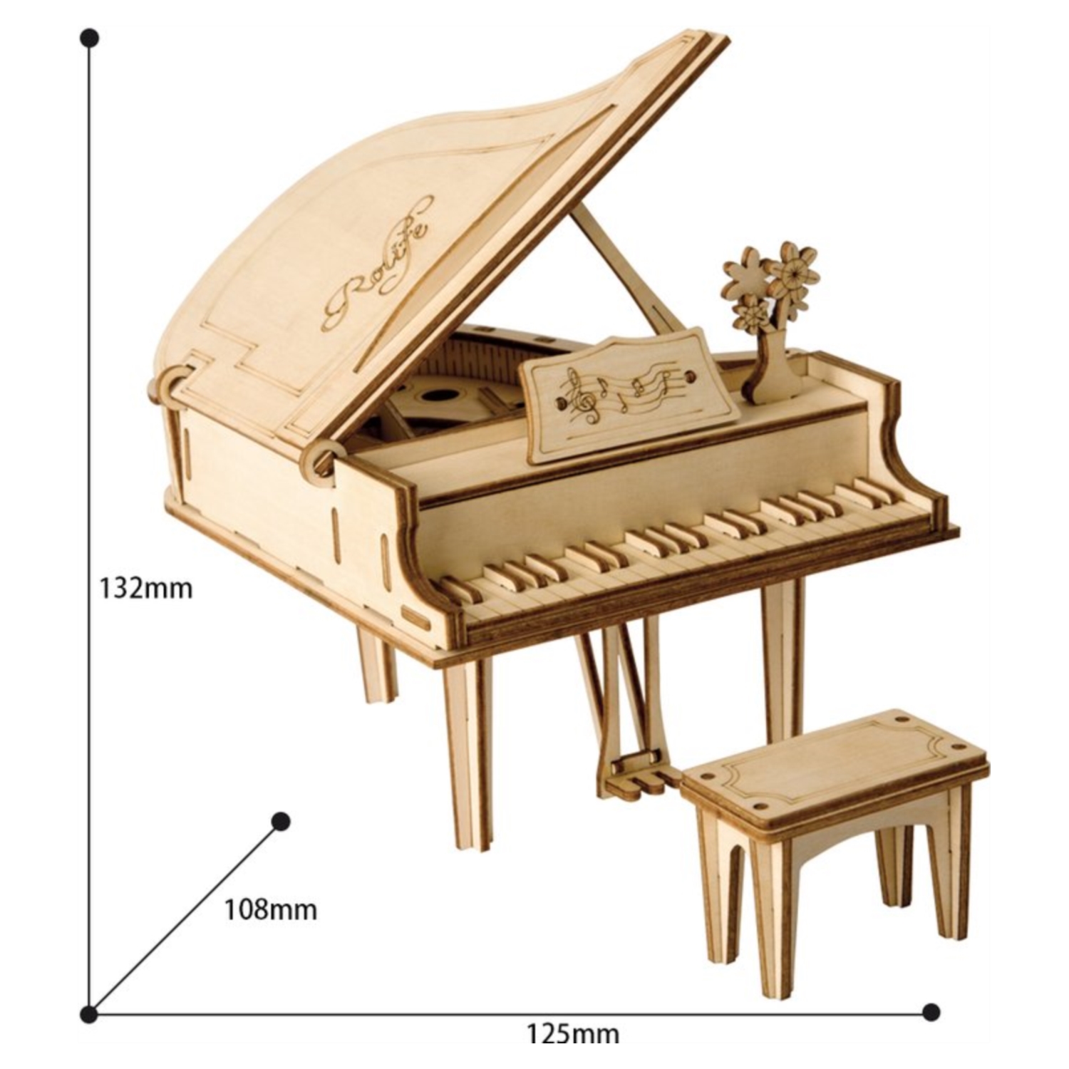 PİYANO MİNYATÜR PUZZLE