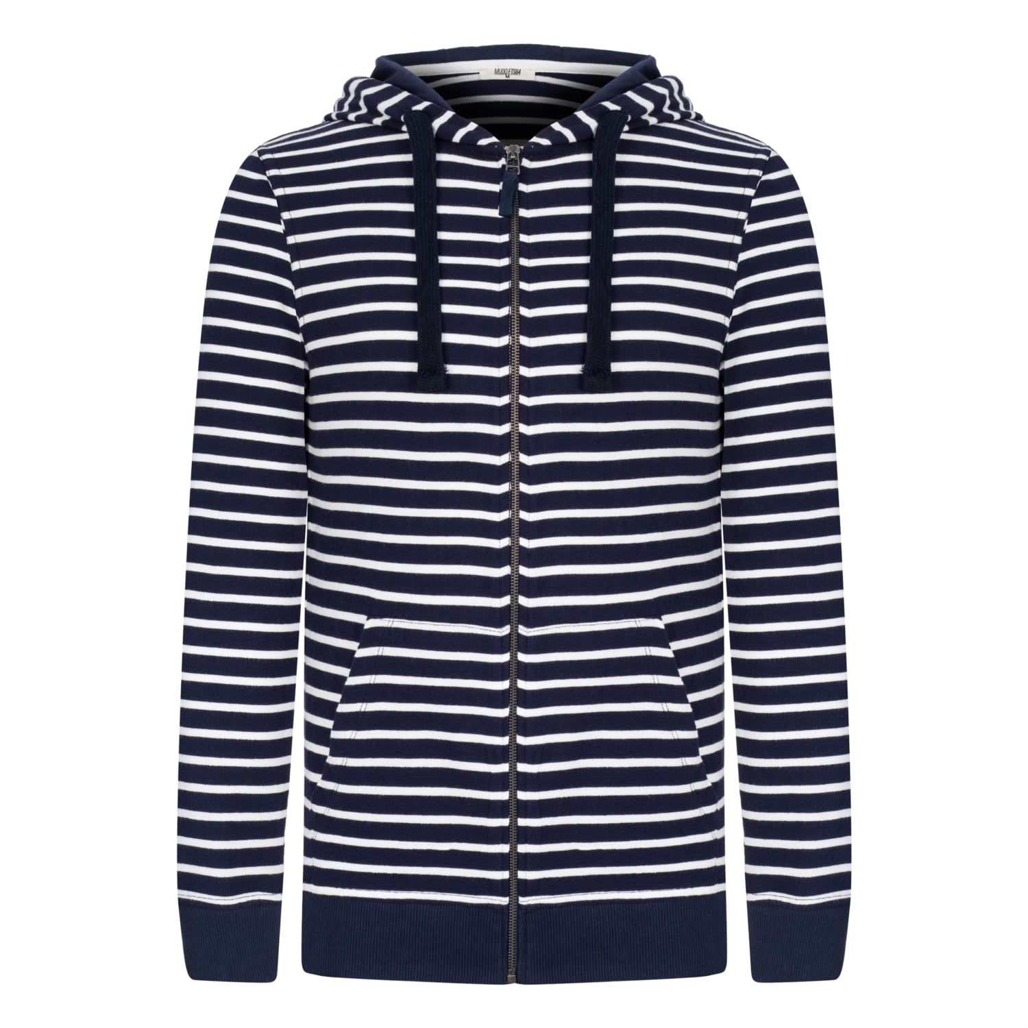 KAPÜŞONLU ÇİZGİLİ SWEATSHIRT