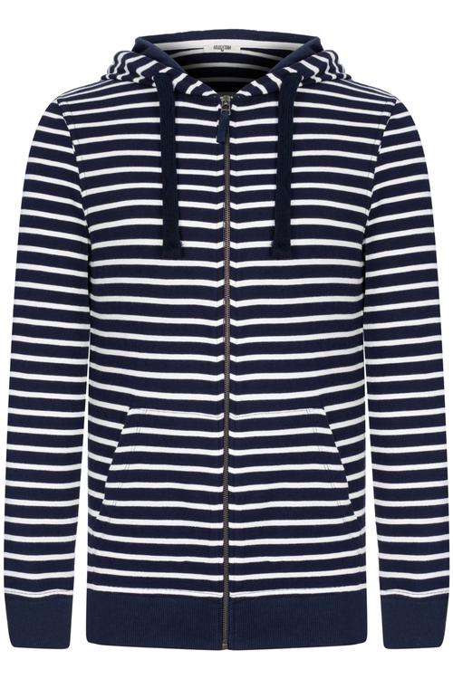  KAPÜŞONLU ÇİZGİLİ SWEATSHIRT