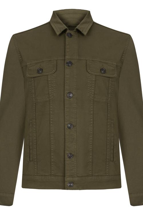  PAMUKLU TRUCKER CEKET