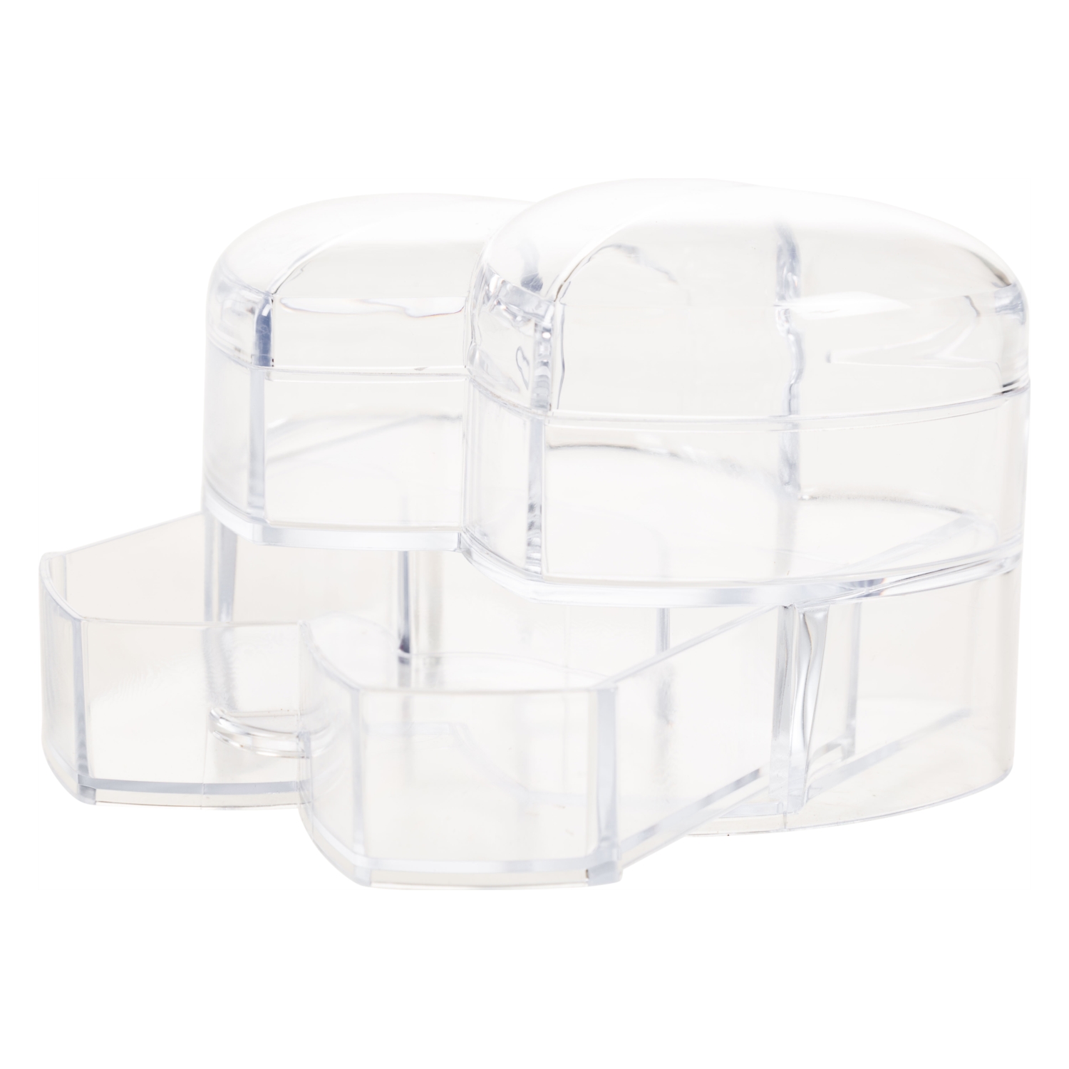 ORGANİZER KAPAKLI KUTU KALPLİ