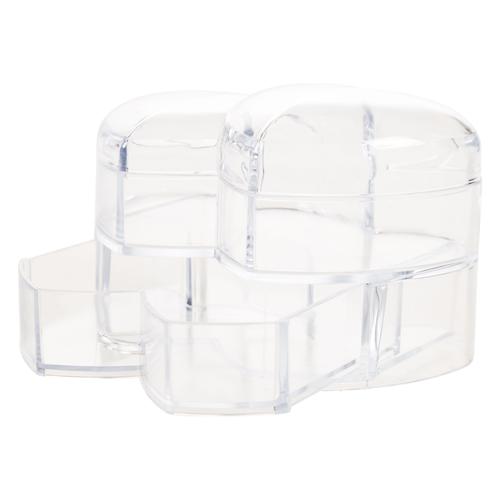  ORGANİZER KAPAKLI KUTU KALPLİ