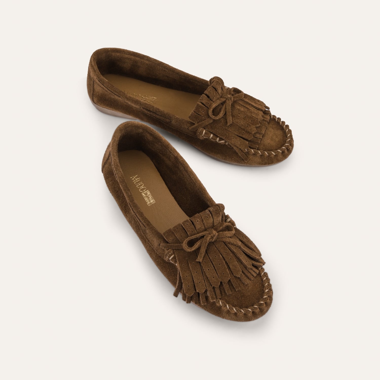 PÜSKÜLLÜ SÜET LOAFER AYAKKABI