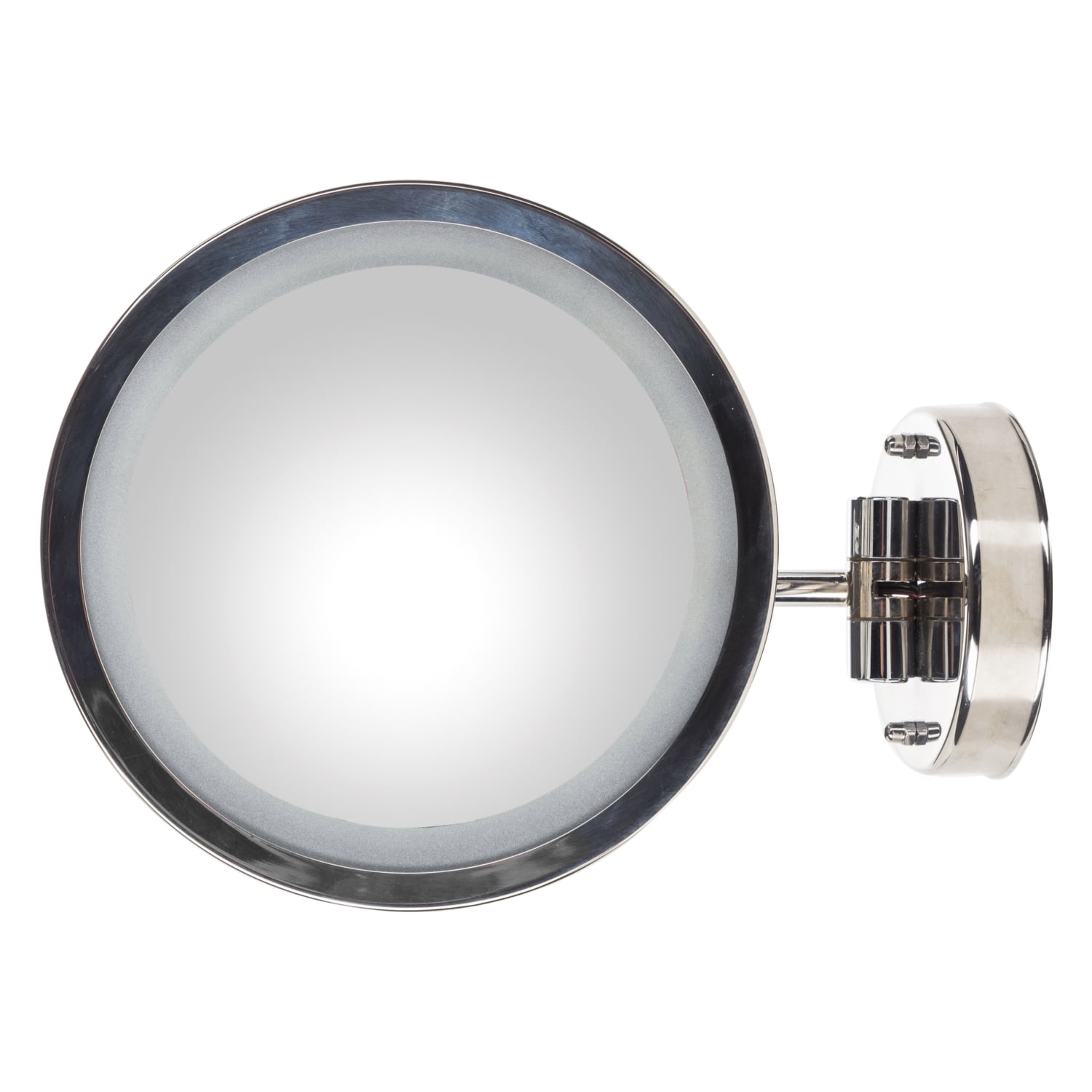 YUVARLAK LEDLİ DUVARA MONTE AYNA 3X ZOOM