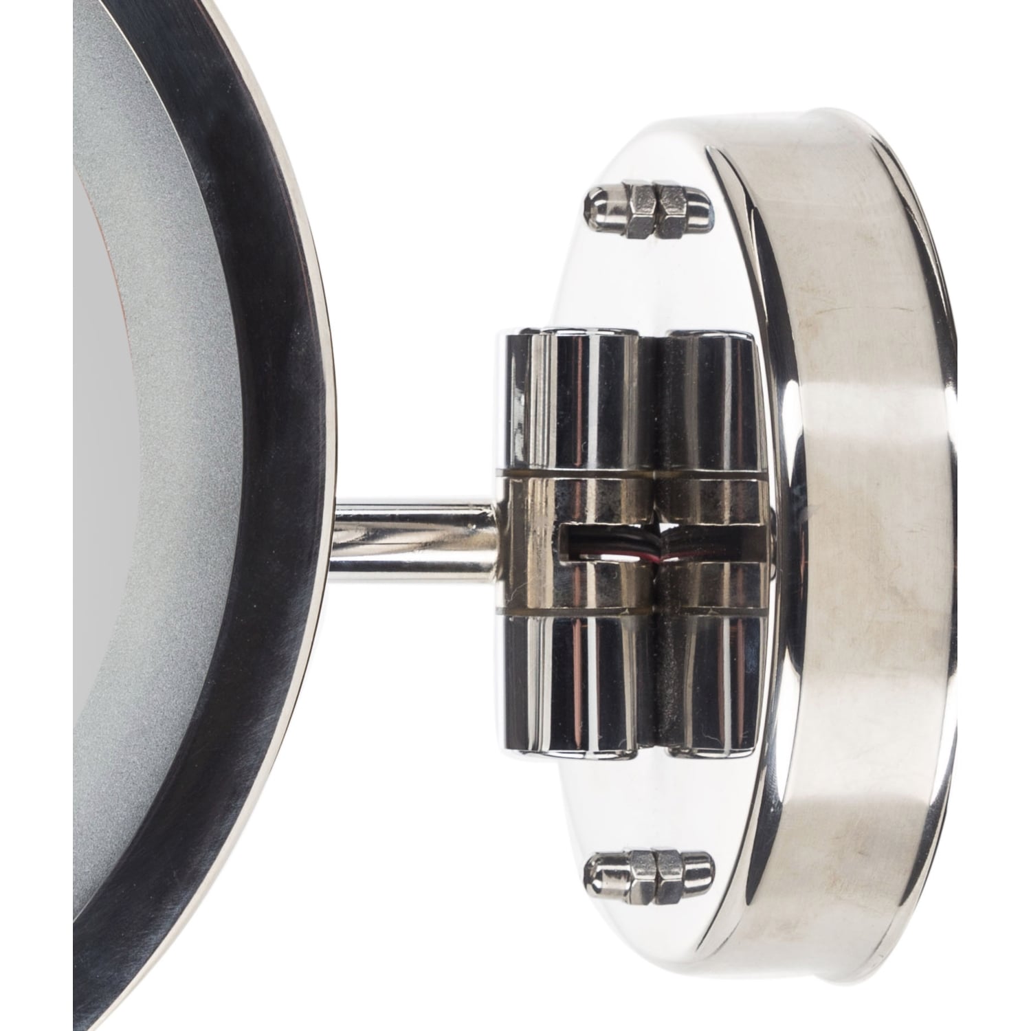 YUVARLAK LEDLİ DUVARA MONTE AYNA 3X ZOOM