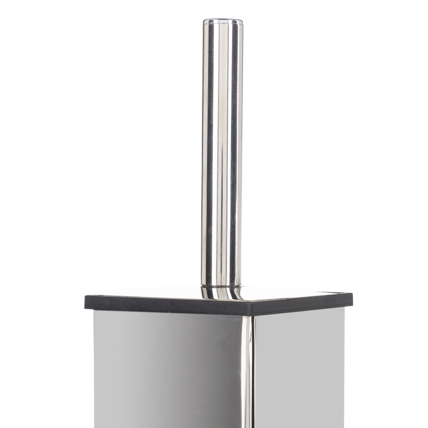 TUVALET FIRÇASI KARE AKILLI KAPAK PARLAK