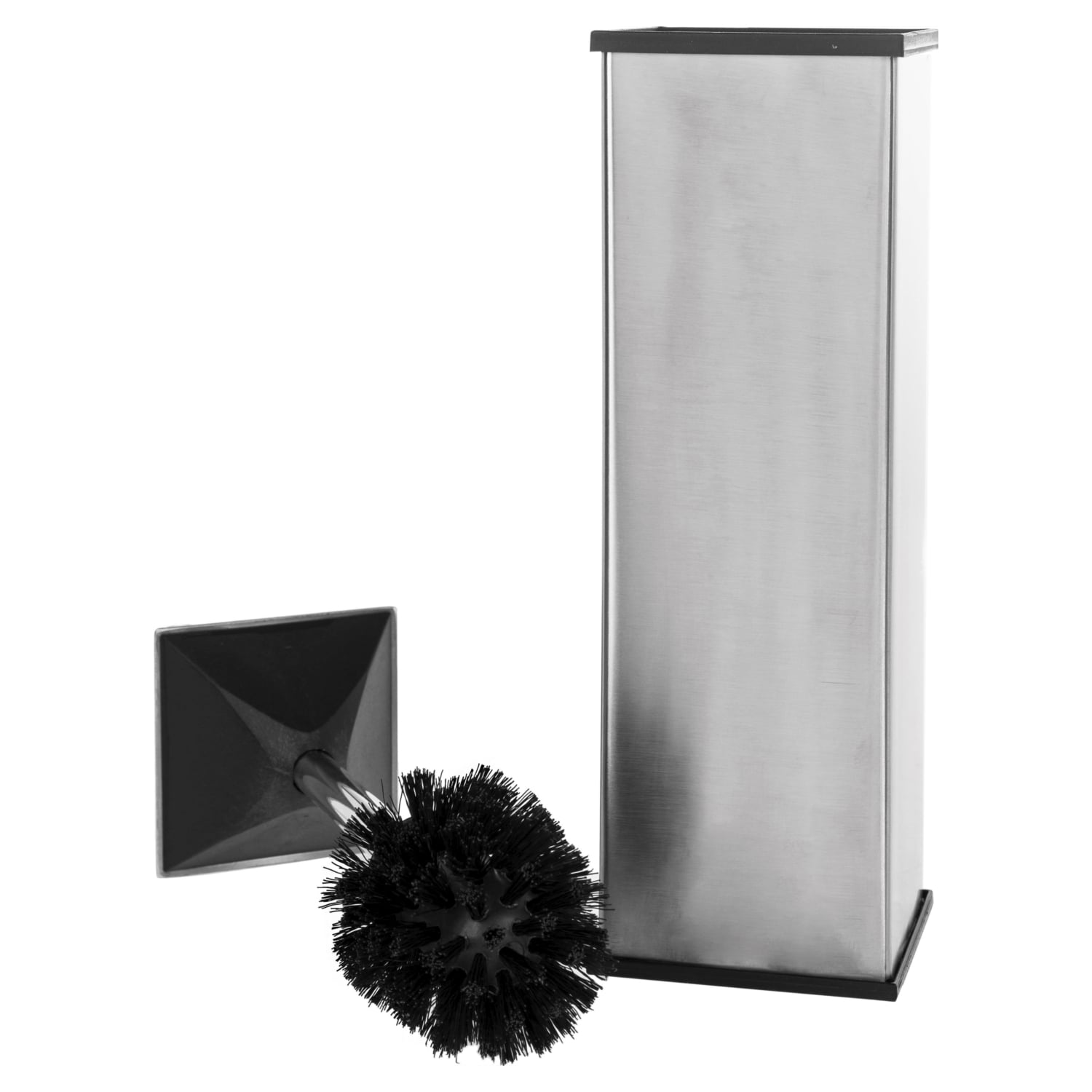 TUVALET FIRÇASI KARE AKILLI KAPAK SATEN